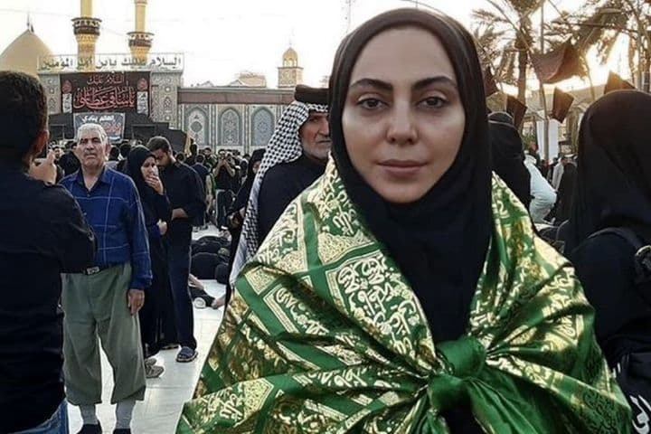 بازیگر &laquo;گاندو&raquo; در راهپیمایی اربعین