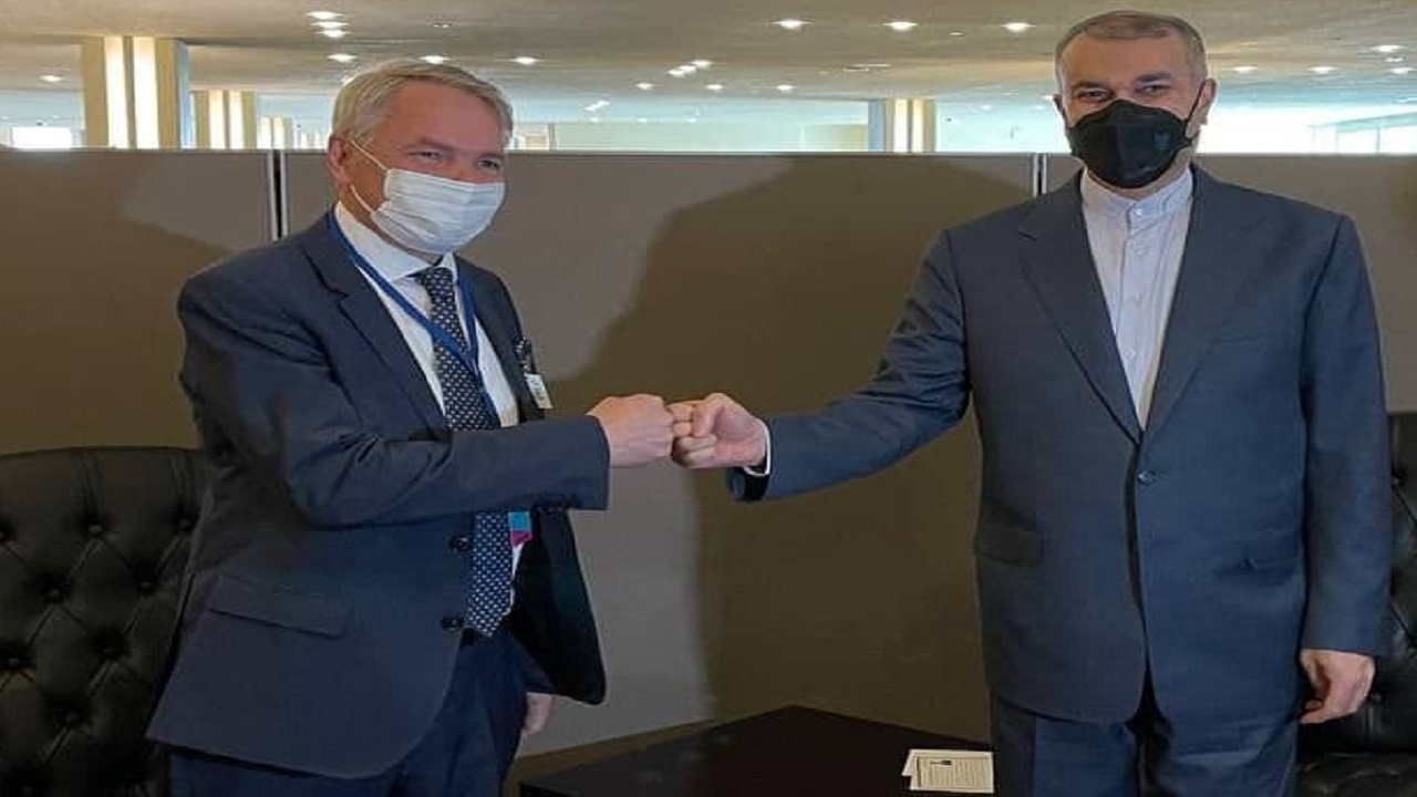 امیرعبداللهیان: روابط دوجانبه با فنلاند را با نشاط بیشتری پیگیری می کنیم/ وزیر خارجه فنلاند: آماده گسترش روابط دیپلماتیک با ایران هستیم