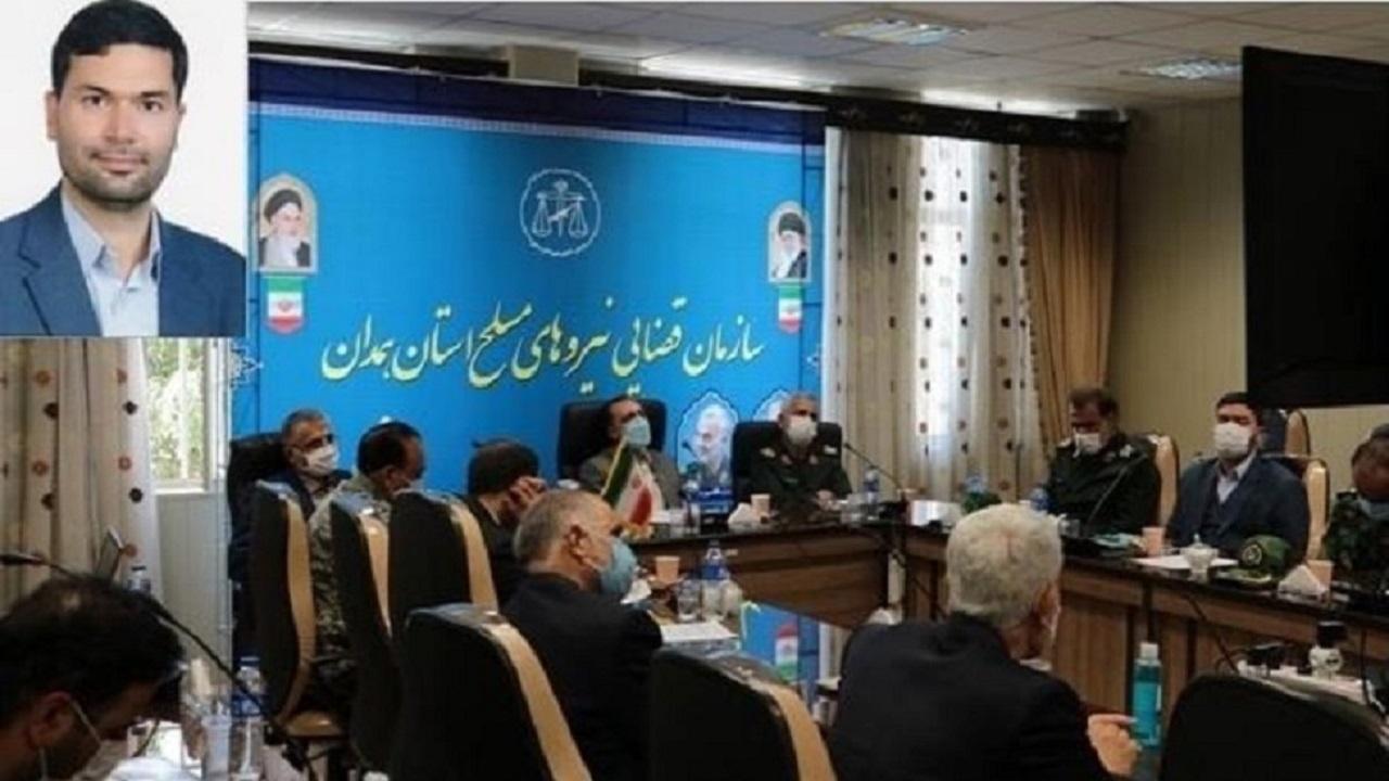 معرفی دادستان نظامی جدید استان همدان