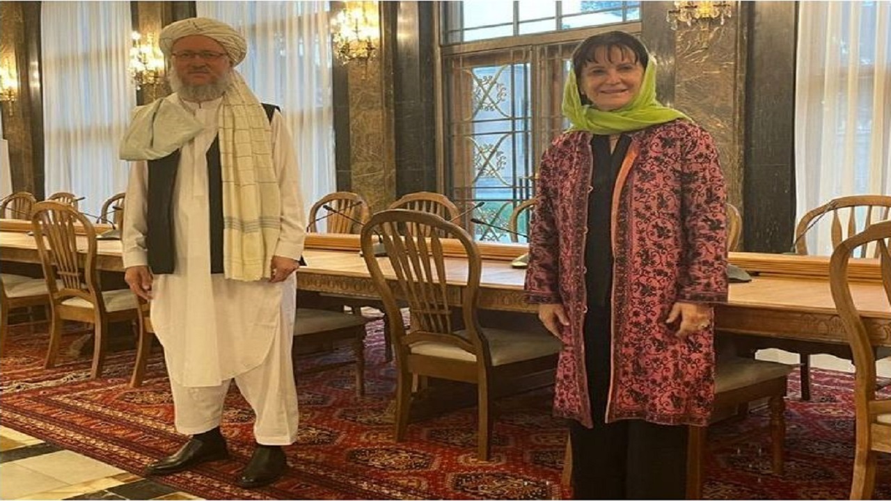دیدار نماینده ویژه سازمان ملل با «ملا عبدالسلام حنفی»