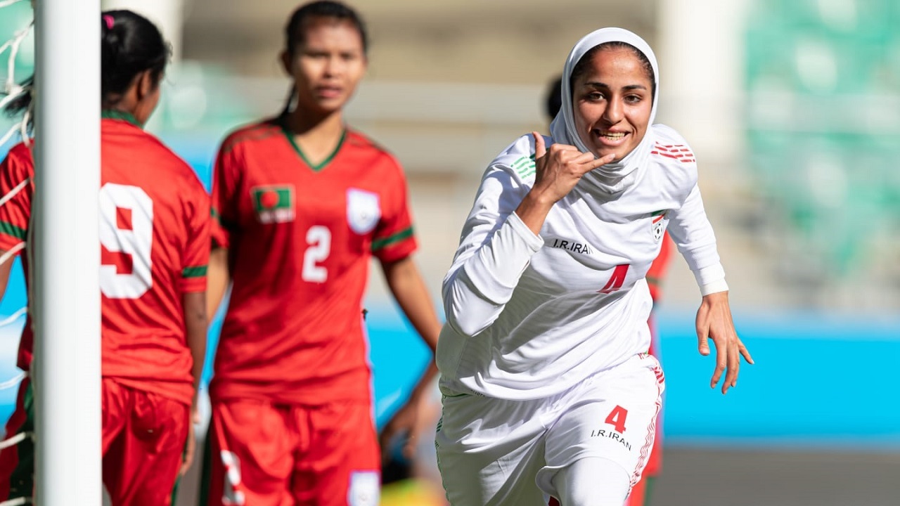 واکنش AFC به پیروزی بانوان ایران مقابل بنگلادش