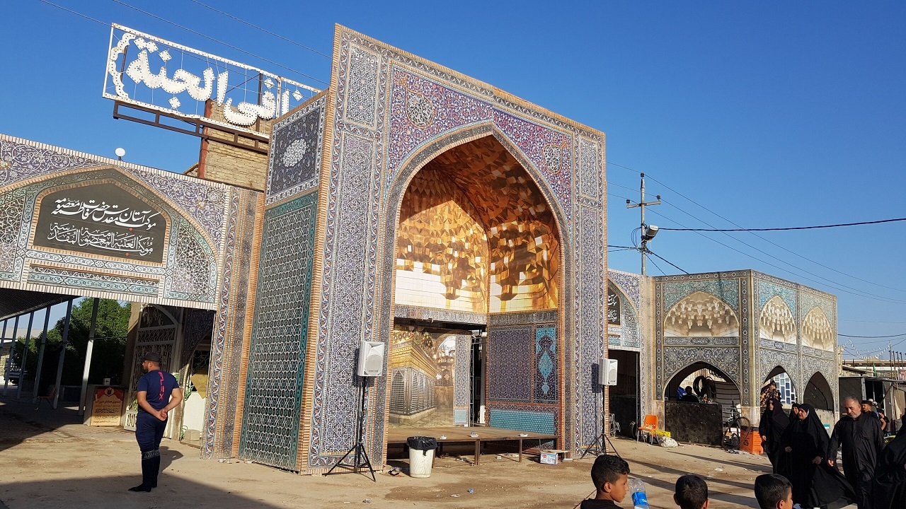 آماده سازی موکب حرم حضرت معصومه(س)برای پذیرایی از زائران اربعین +فیلم