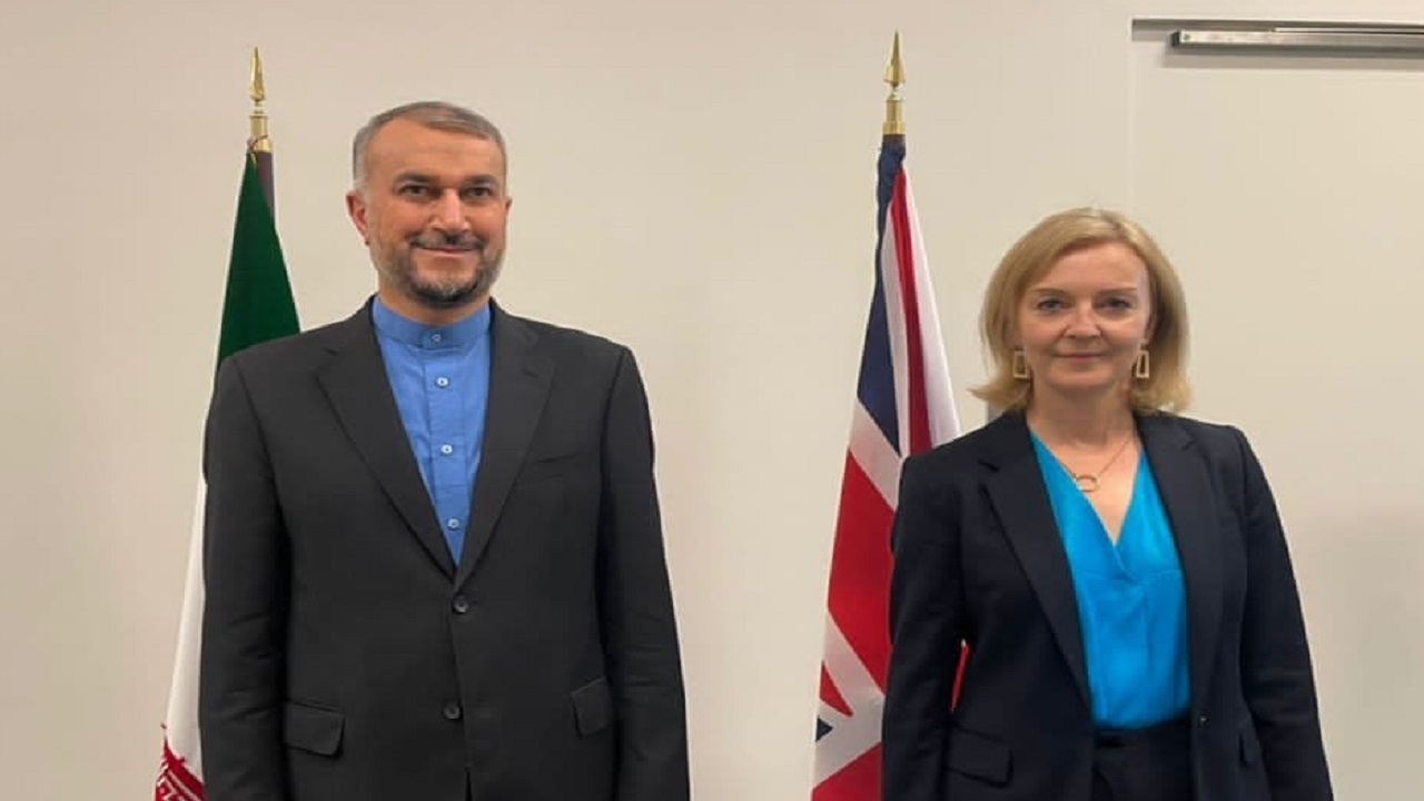 امیرعبداللهیان: بازسازی روابط دوجانبه نیازمند اقدامات جدی است / وزیر خارجه انگلیس: برای بازپرداخت بدهی‌های خود به ایران آماده‌ایم