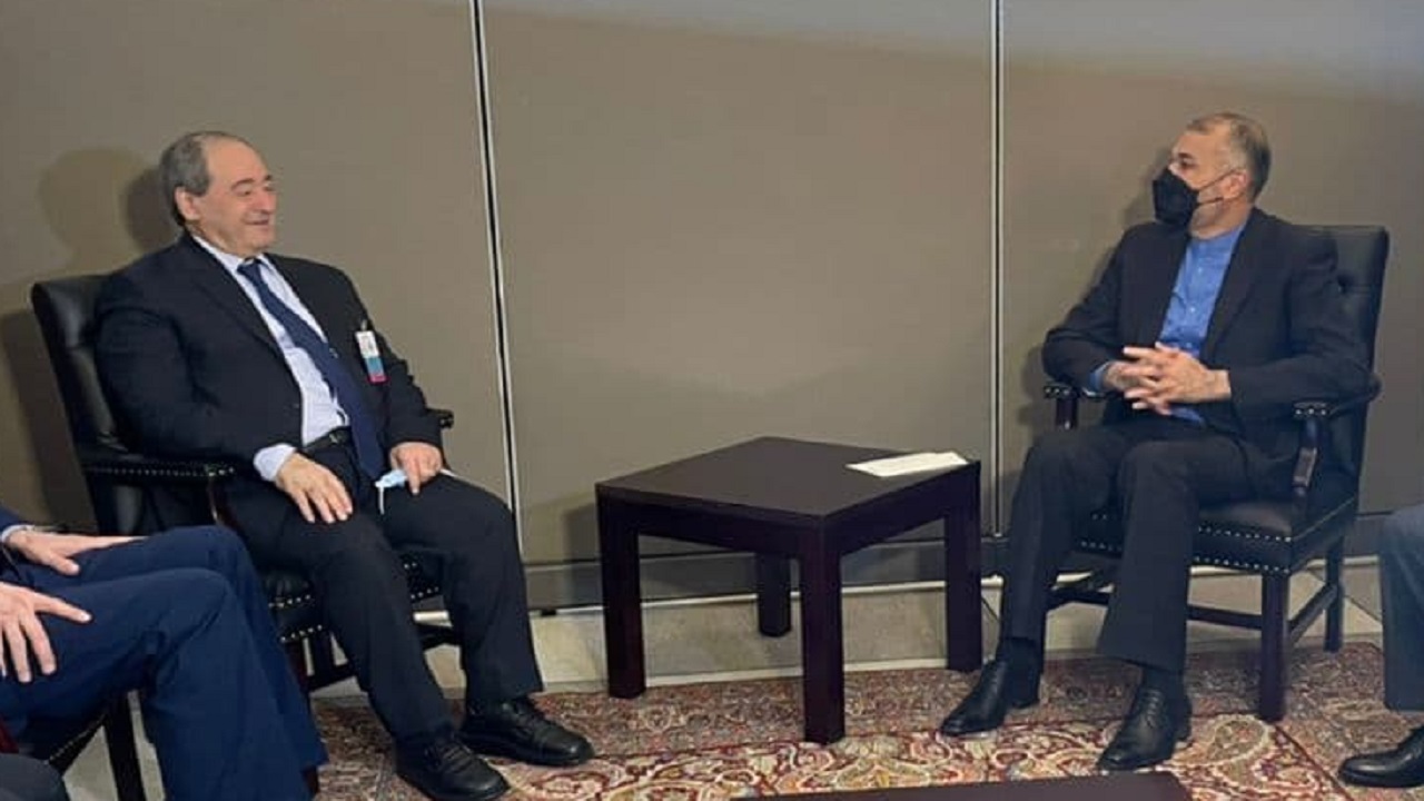 امیرعبداللهیان: بستر‌های لازم برای حضور فعالان بخش خصوصی ایران در سوریه فراهم شود/ وزیر خارجه سوریه: از حمایت‌های ایران متشکریم