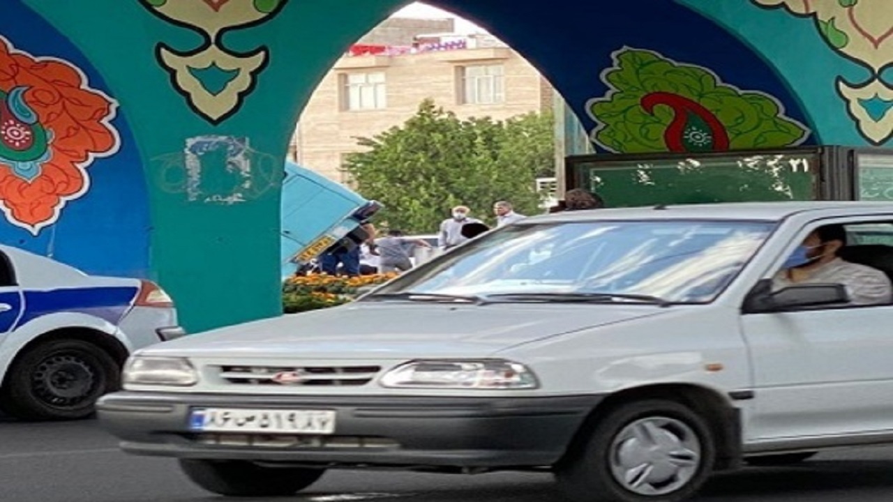 واژگونی مینی بوس در زنجان