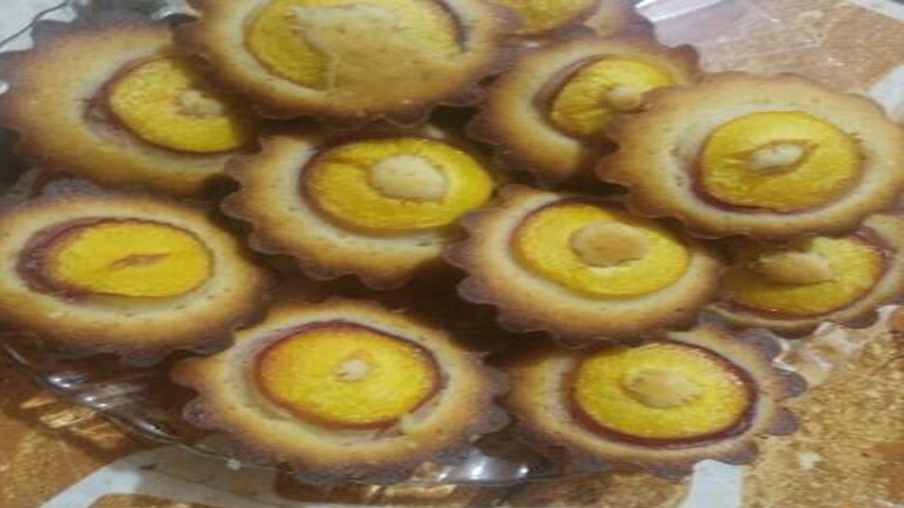 کاپ کیک میوه‌ای خوشمزه + طرز تهیه