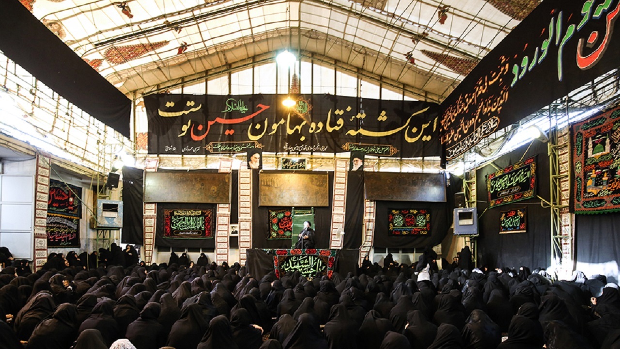 روضه خوانی در خانه زرگرباشی رسمی هر ساله + فیلم