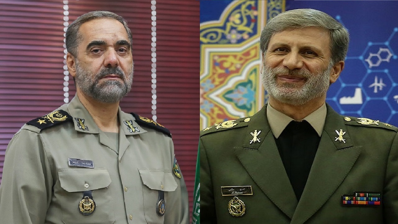تبریک امیر سرتیپ حاتمی به وزیر دفاع و پشتیبانی نیرو‌های مسلح