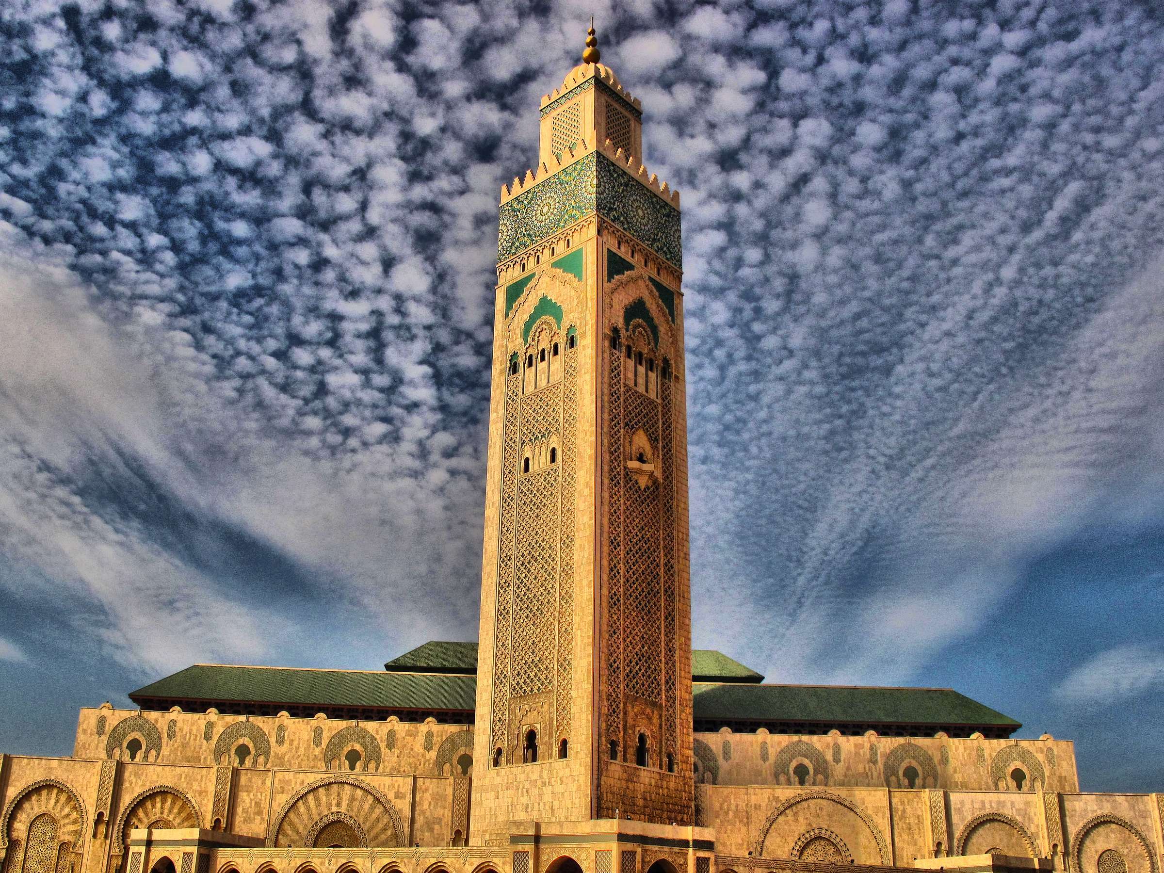 مسجد حسن دوم در مراکش مسجد حسن دوم در مراکش