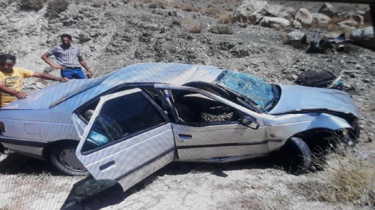 ۴ مصدوم در حادثه واژگونی پژو