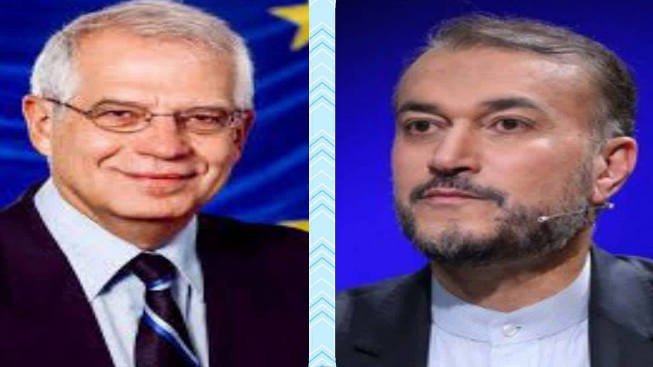 امیرعبداللهیان: مذاکره‌ای مورد قبول است که منافع مردم ایران را تامین کند/ بورل: تهران هر چه زودتر تاریخ نشست بعدی وین را تعیین کند