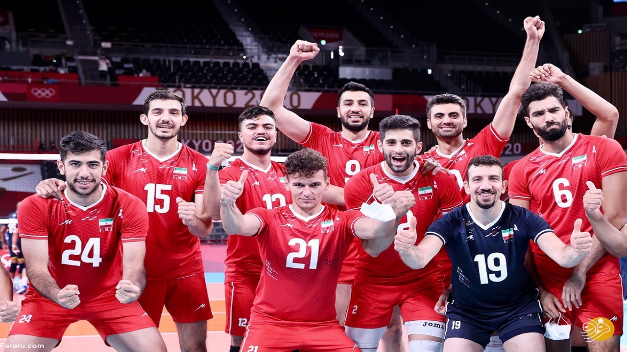 والیبال ایران در رده‌بندی جهانی صعود کرد