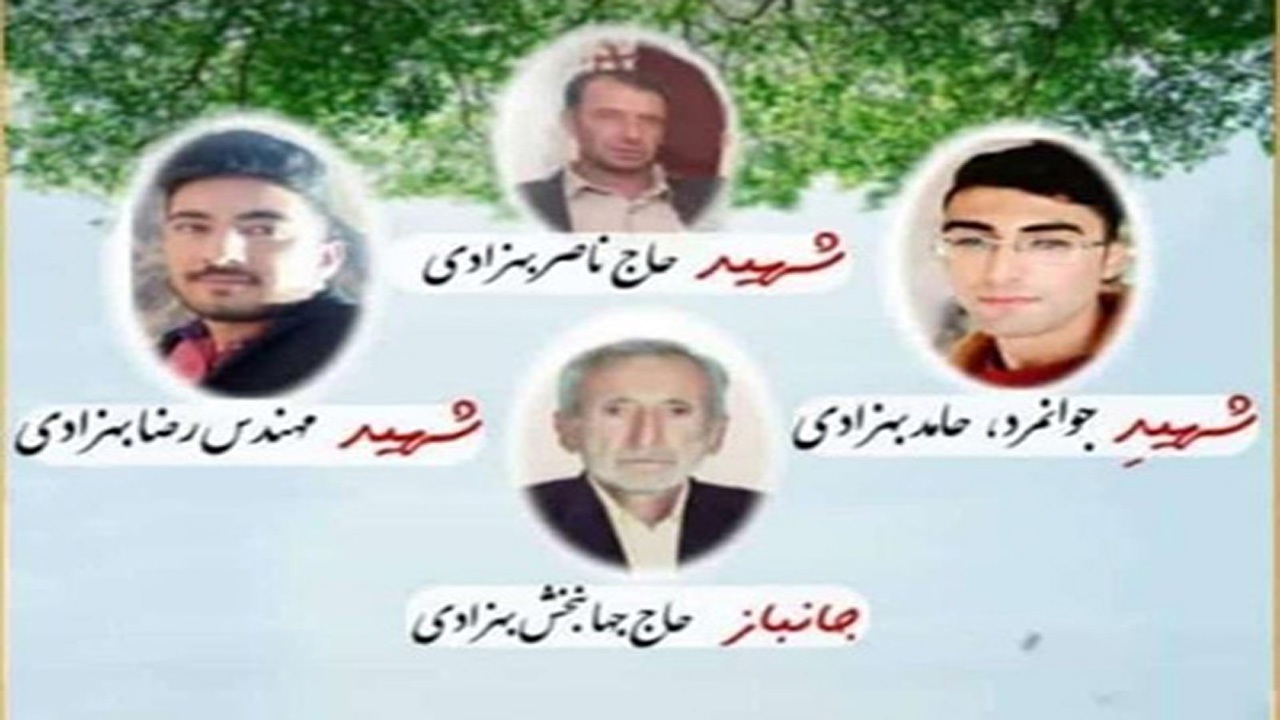 جانباختگان آتش سوزی هایقر فیروزآباد لقب فداکار خدمت می‌گیرند