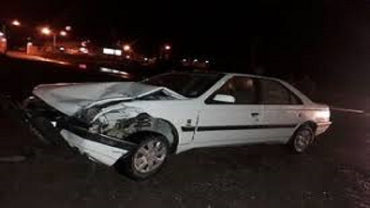 برخورد دو خودرو در جاده اهواز به آبادان حادثه آفرید