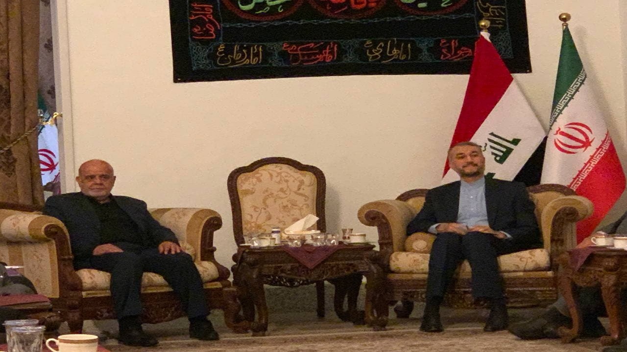 نشست مشترک امیرعبداللهیان با سفیر ایران در عراق