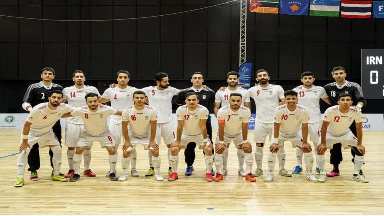 فوتسالیست‌های ایران در پی جبران شکست برابر بلاروس