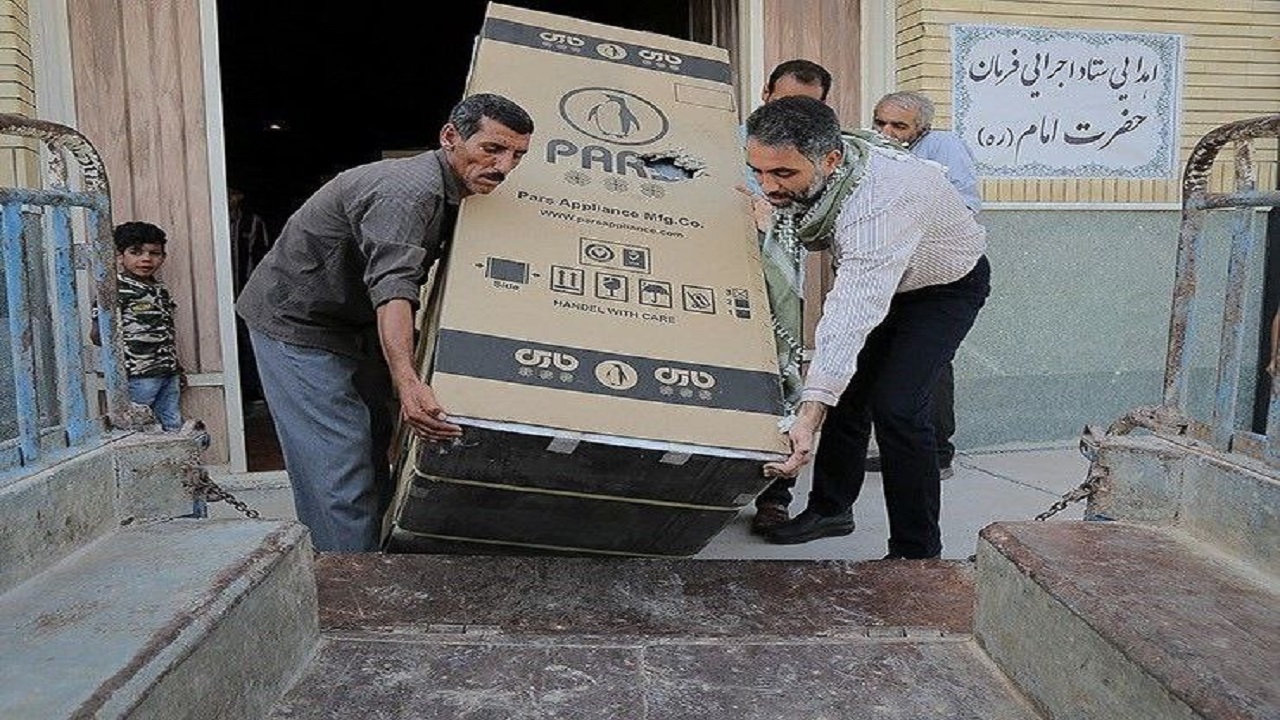 کمک ۲.۵ میلیارد ریالی بنیاد احسان به زلزله زدگان کجور مازندران