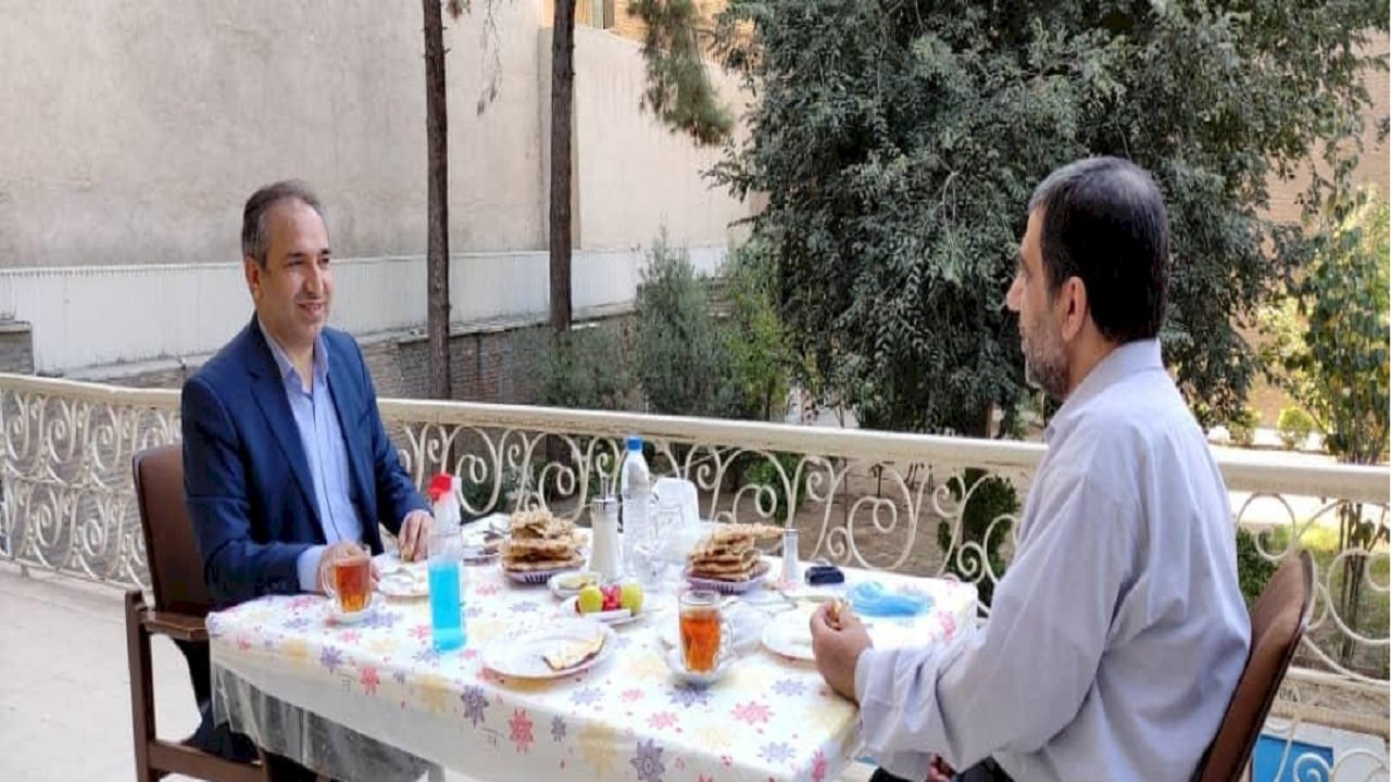دیدارضرغامی با رئیس جامعه حرفه‌ای هتل‌داران کشور