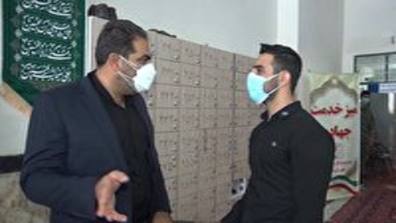 برپایی میز خدمت در گرمسار