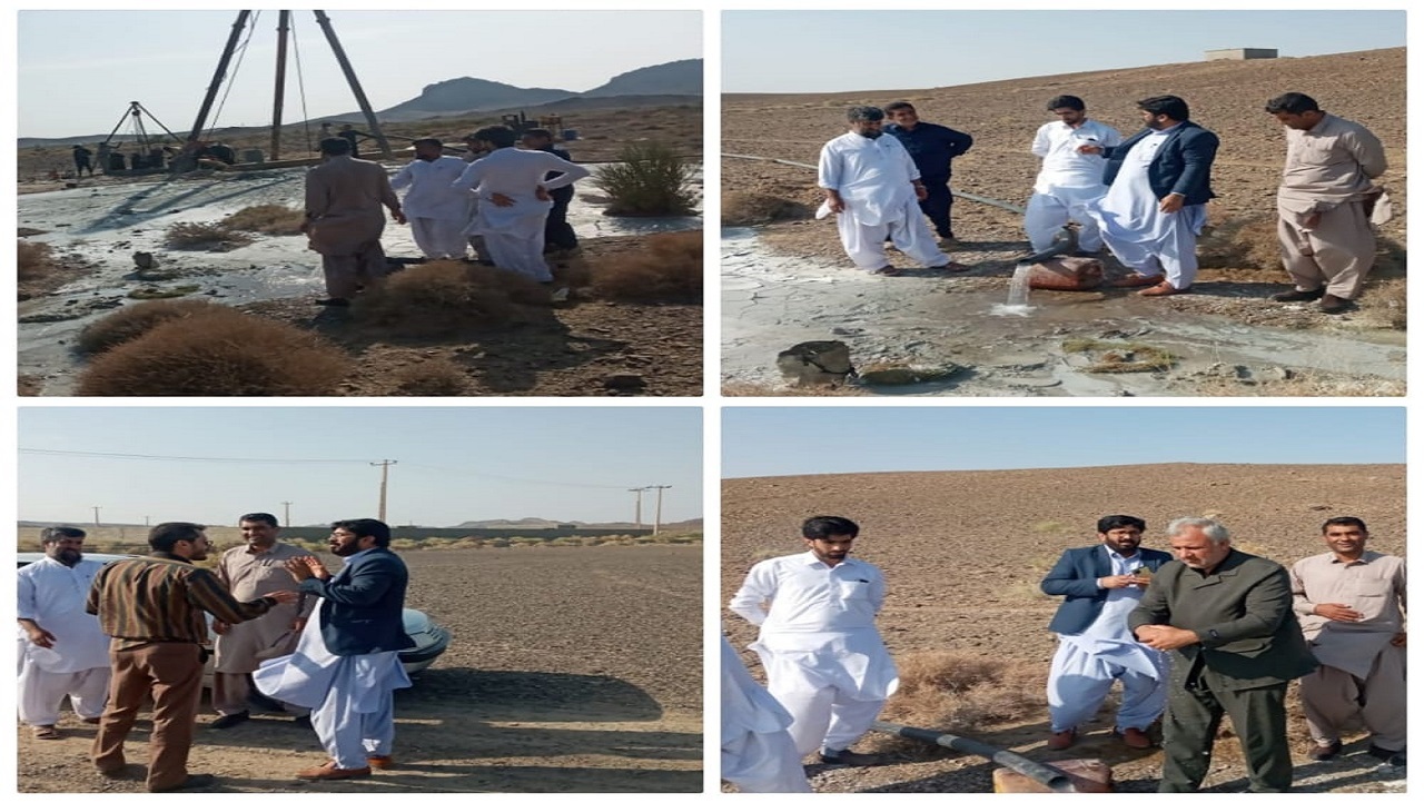 حفر چاه آب شرب جدید در ناحیه صنعتی مهرستان