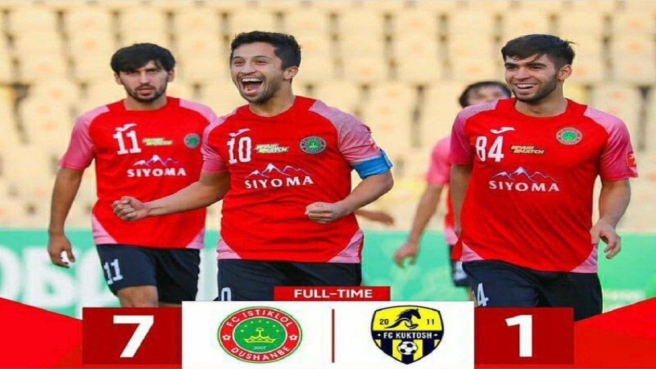 پیروزی پرگل حریف پرسپولیس در لیگ تاجیکستان
