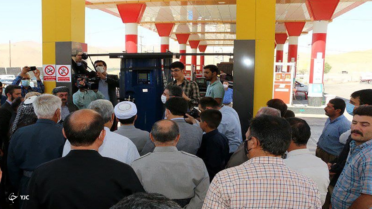 بهره برداری از ۲ جایگاه سی ان جی در مهاباد