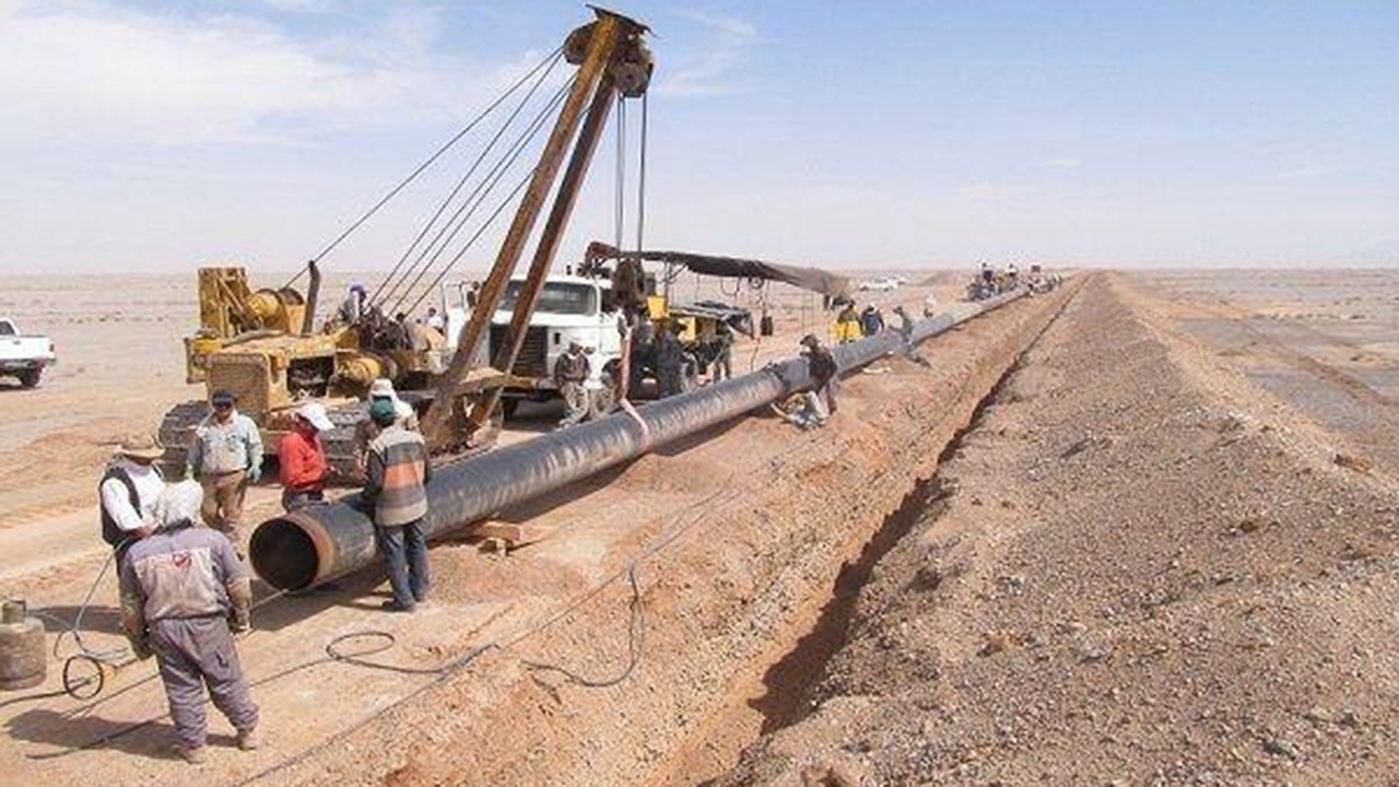 قطار گازرسانی روستایی به گراش فارس رسید
