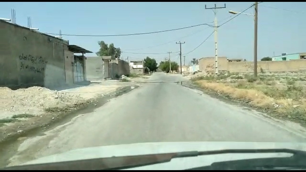 وقتی پیاده‌رو‌ها با عابران رامهرمز غریبی می‌کند + فیلم