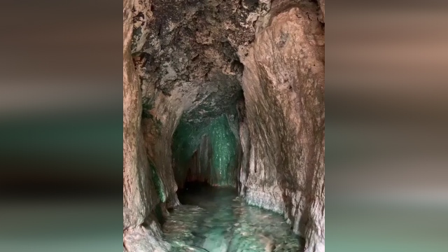 چشمه مرتضی علی، پدیده ای نادر در طبس + فیلم