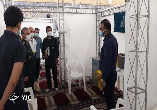 بزرگترین پایگاه واکسیناسیون خوزستان در بندر ماهشهر راه اندازی شد