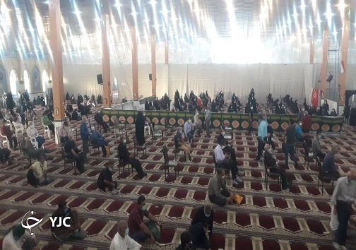 بزرگترین پایگاه واکسیناسیون خوزستان در بندر ماهشهر راه اندازی شد