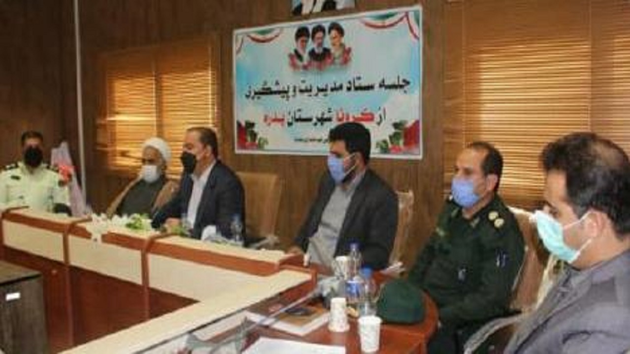 بدره یکی از محوری‌ترین شهرستان‌های استان ایلام در بحث مهار بیماری کرونا