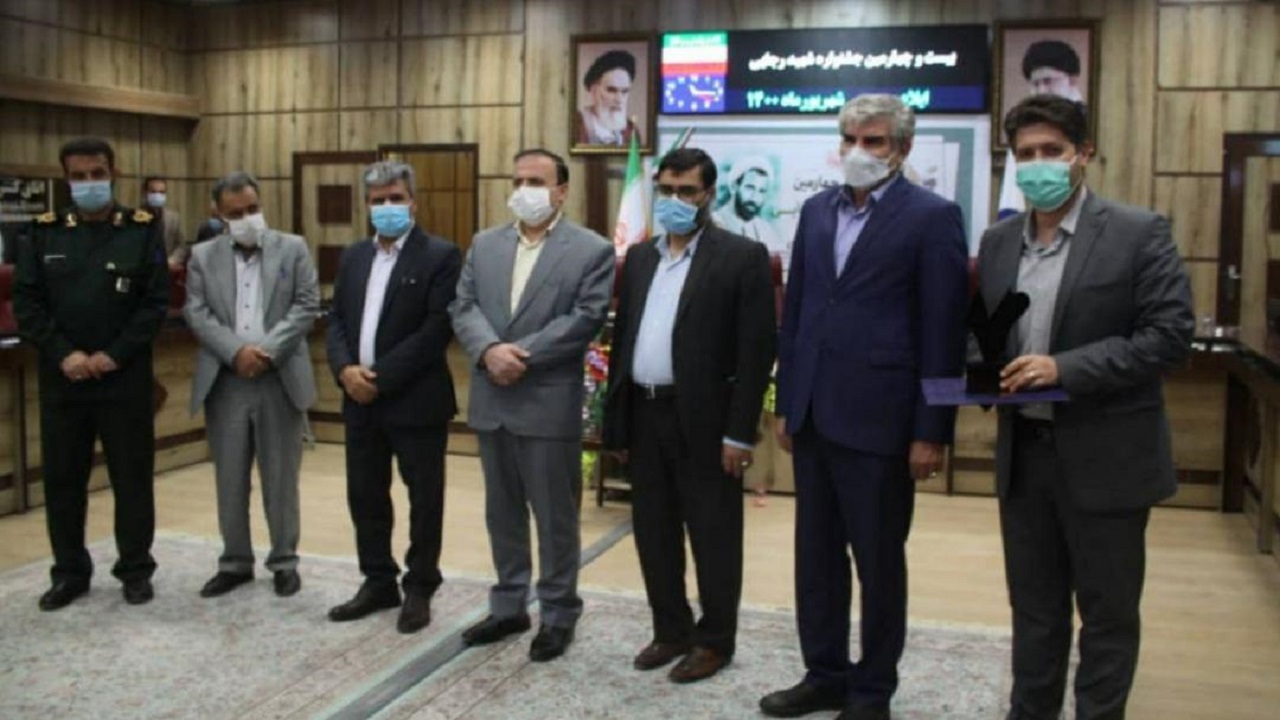 کسب رتبه برتر سازمان صمت ایلام در جشنواره شهید رجایی