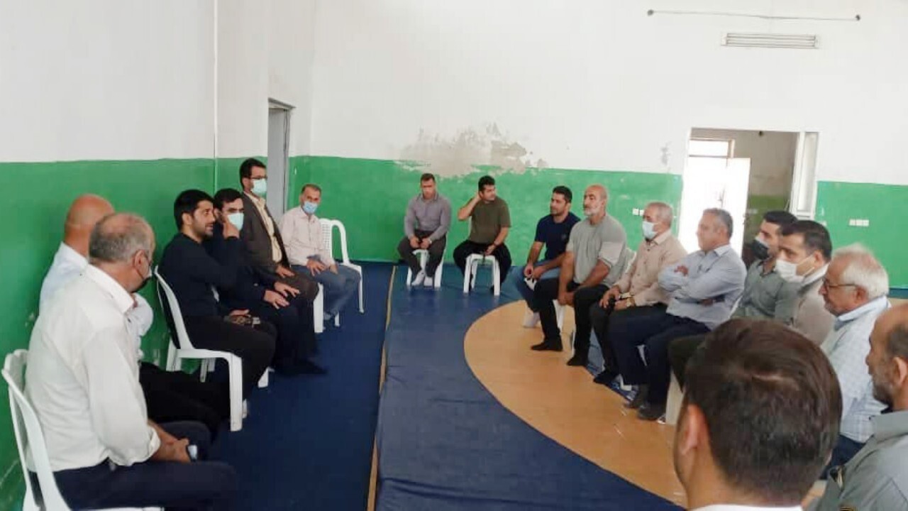 دیدار رئیس فدراسیون کشتی با مربیان سازنده جویباری