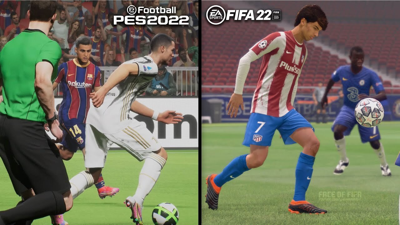 رقیب fifa22 و pes22  از تریل خود رونمایی کرد + فیلم