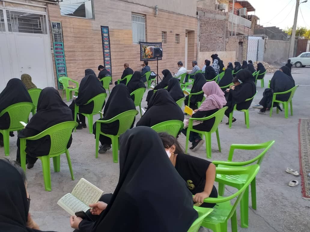 میزبانی عزاداران حسینی از خادمیاران رضوی