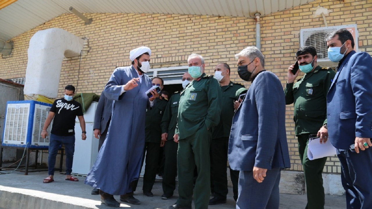 بازدید سردار فدوی از دهکده اقتصاد مقاومتی قم