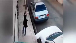 سرقت باتری پراید در کمتر از یک دقیقه + فیلم