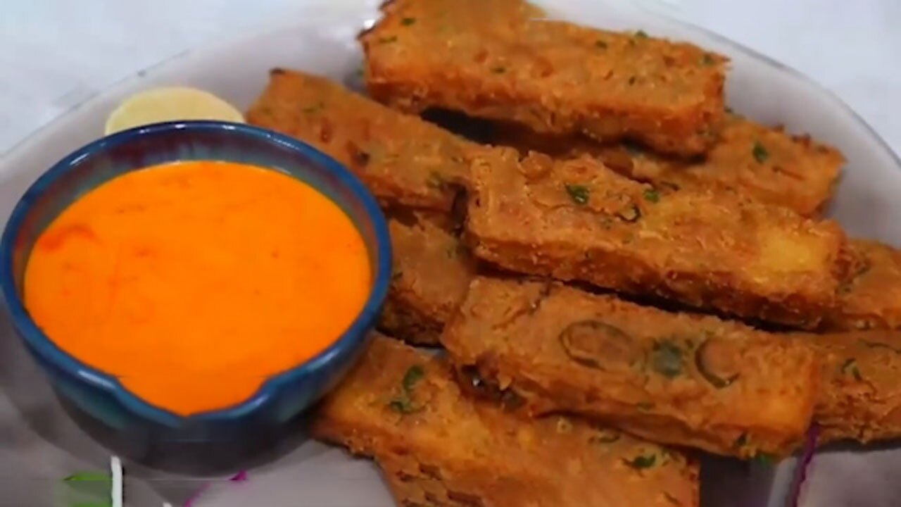 طرز تهیه اسنک نان تست + فیلم