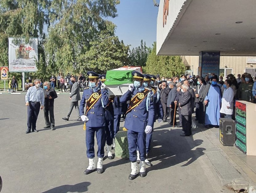 پیکر امیر سرتیپ محققی تشییع شد