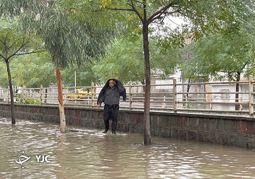 آبگرفتگی مناطق شهری آستارا