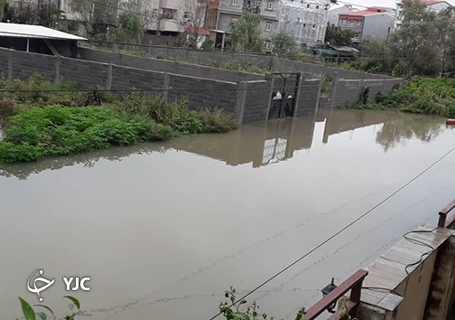 سیلاب در شهرستان های آستارا