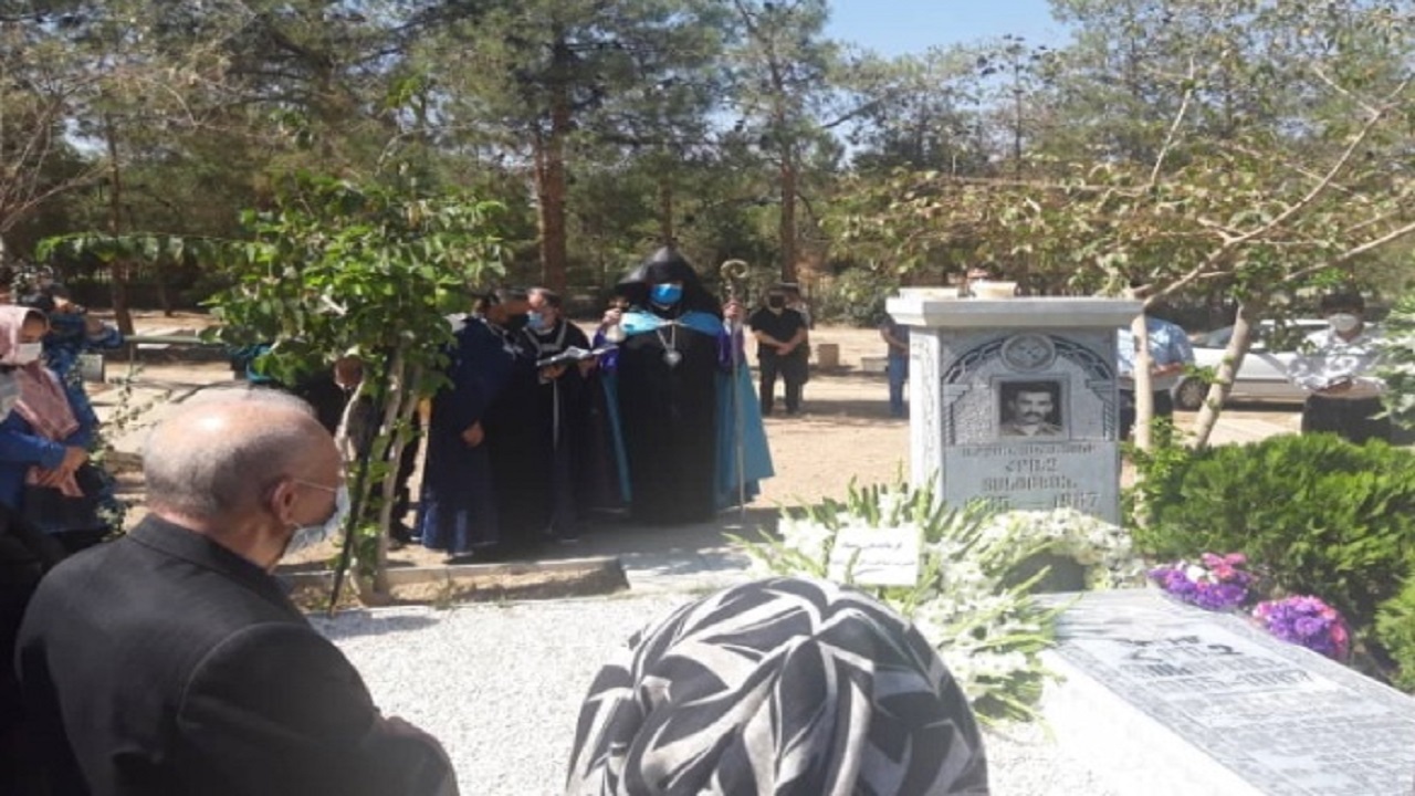 برگزاری مراسم سالگرد شهید هاکوپیان در اصفهان