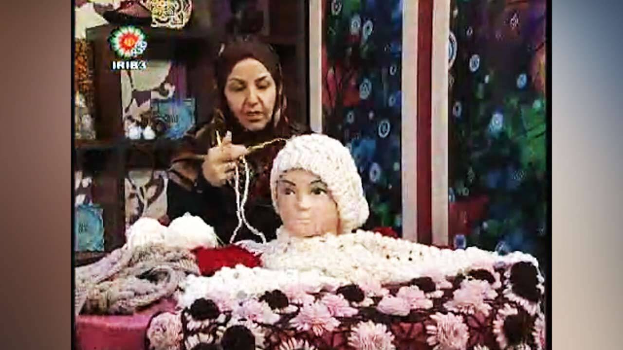 آموزش بافتن کلاه زنانه زیبا + فیلم