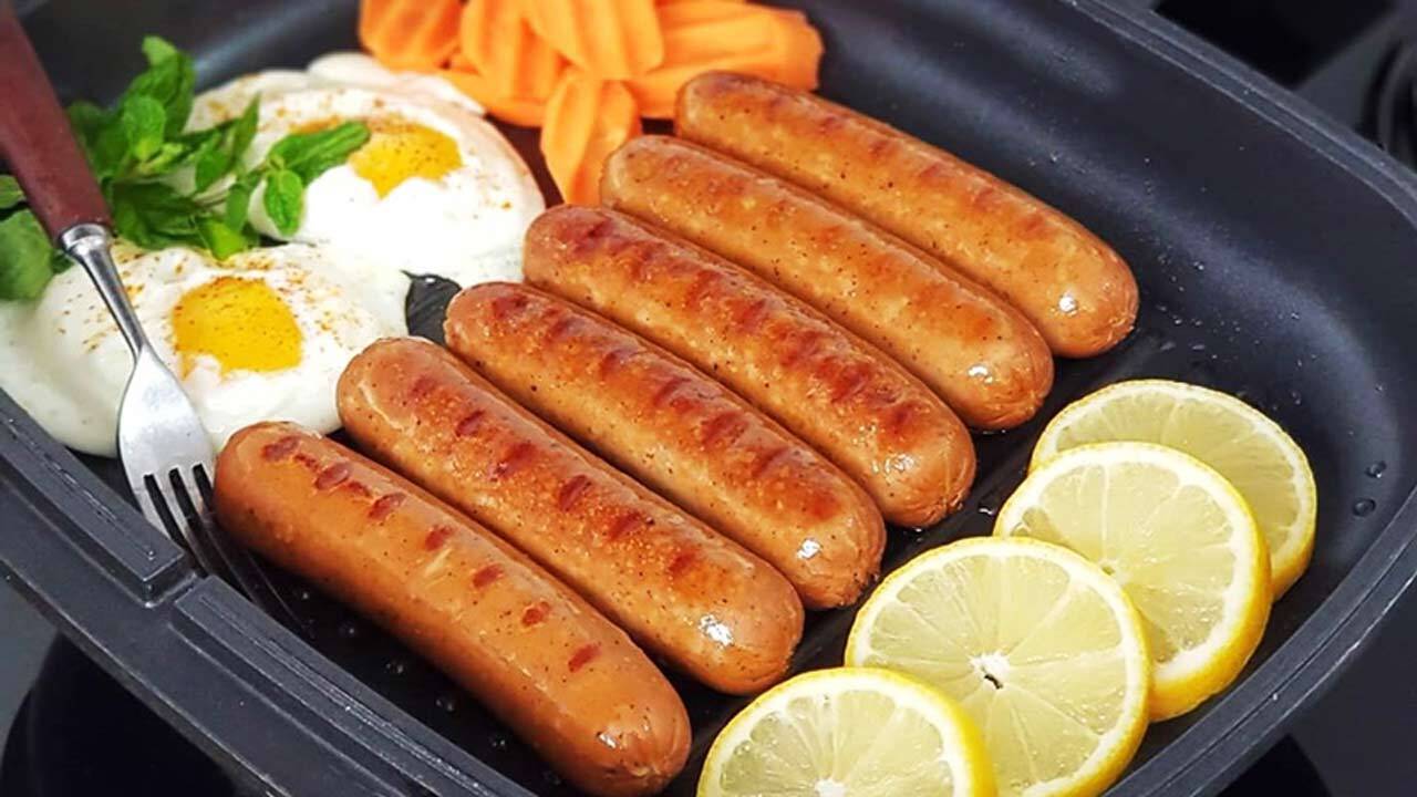 طرز تهیه سوسیس خانگی سالم و خوشمزه + فیلم