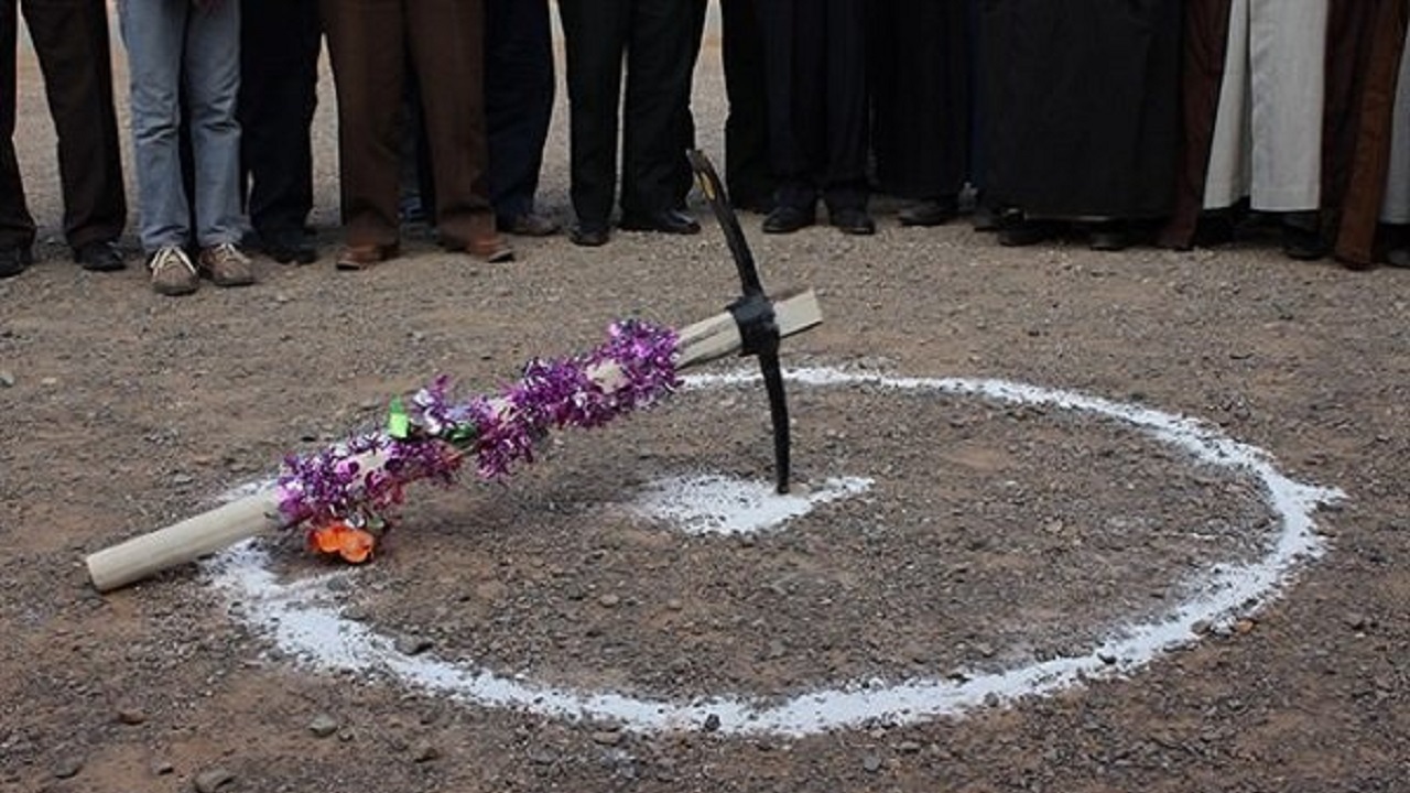 مرکز قلب ساوه کلنگ زنی شد