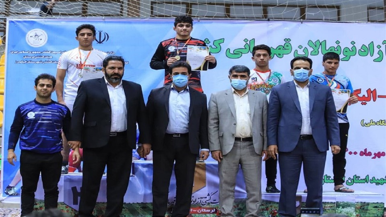 کشتی گیر اردبیلی قهرمان کشور شد