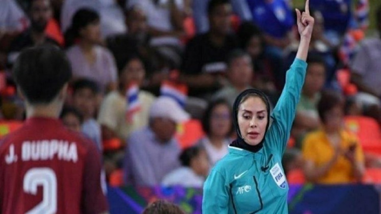 قضاوت گلاره ناظمی، بانوی گیلانی امشب در جام جهانی فوتسال