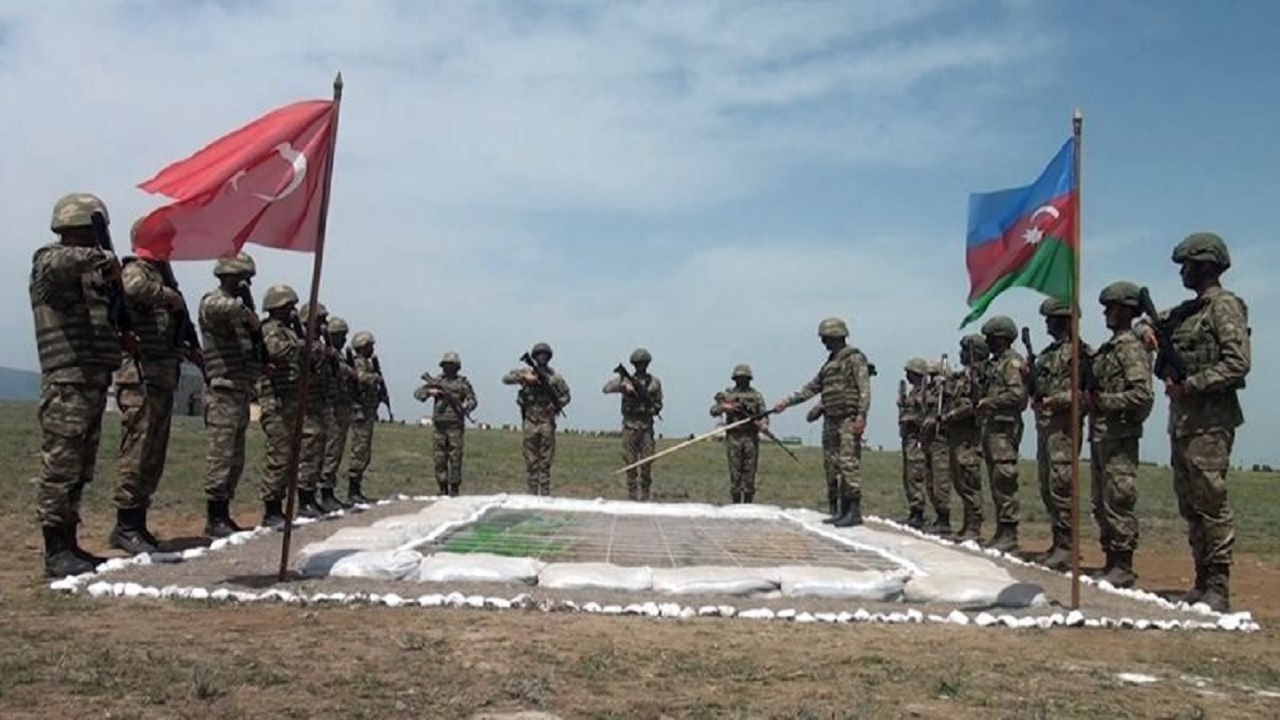 رزمایش نظامی آنکارا و باکو در نخجوان