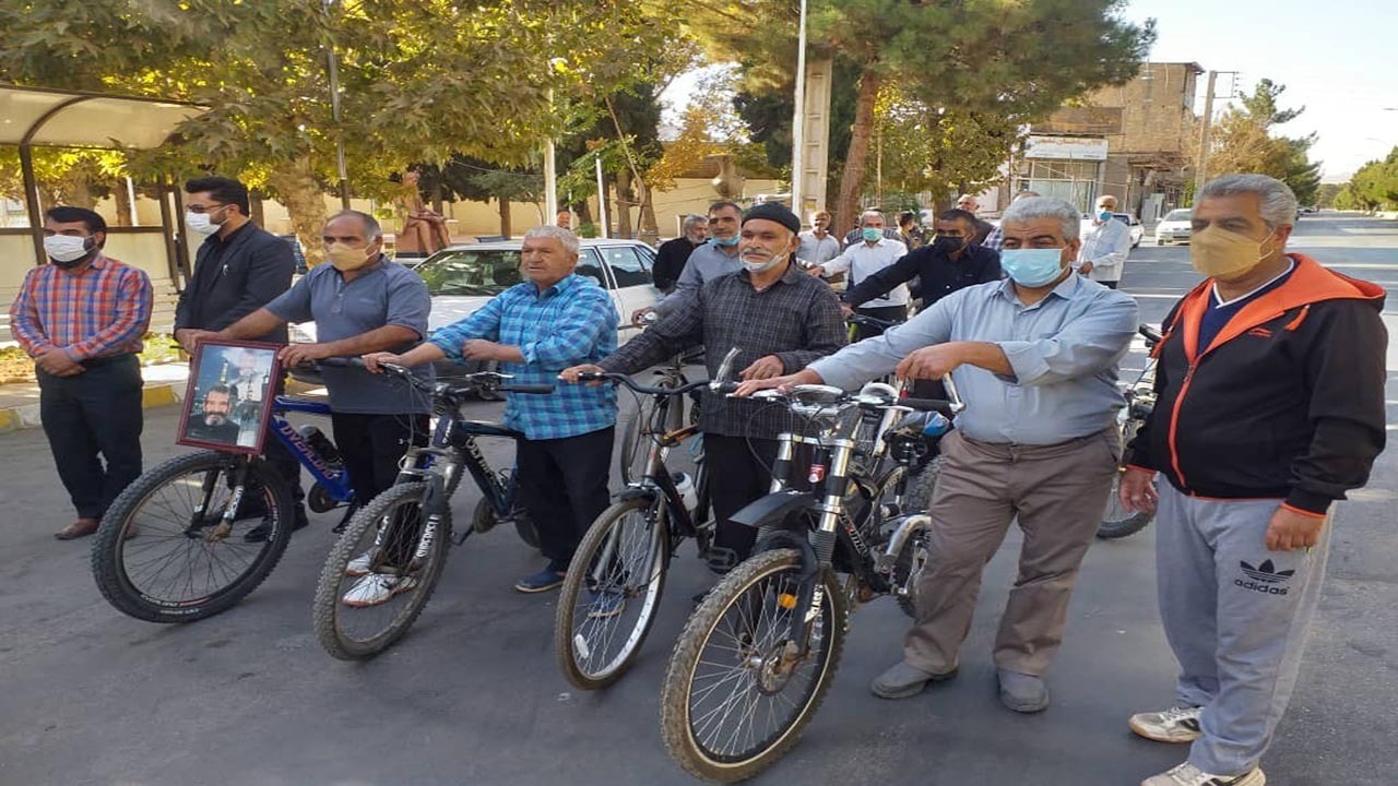 همایش دوچرخه سواری پدربزرگ‌ها در کوهبنان